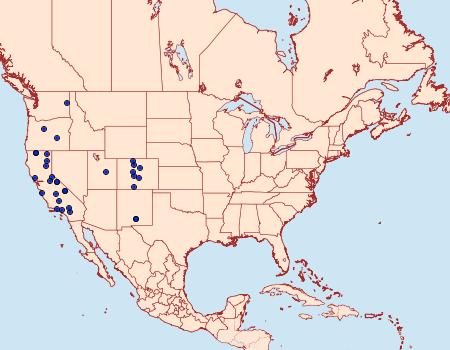 Distribution Data for Pelochrista crambitana