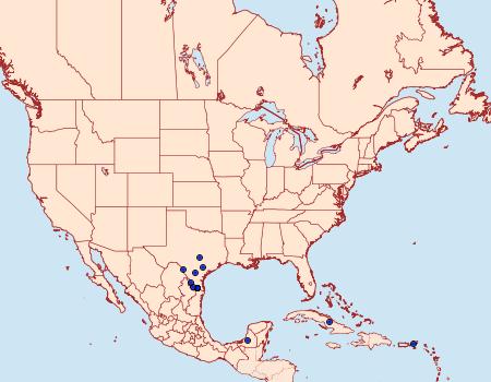 Distribution Data for Panoquina lucas