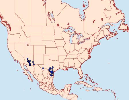 Distribution Data for Asterocampa leilia