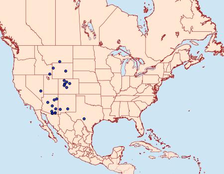 Distribution Data for Cecrita lunata