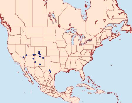 Distribution Data for Ulolonche fasciata