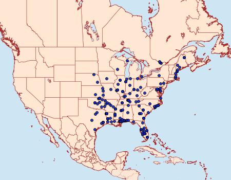 Distribution Data for Euclemensia bassettella