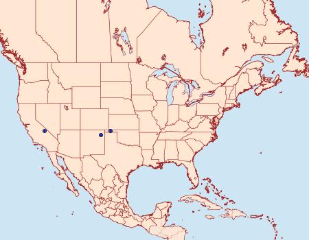 Distribution Data for Carmenta mariona