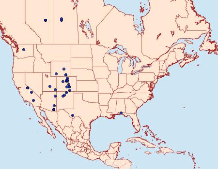 Distribution Data for Eucosma offectalis