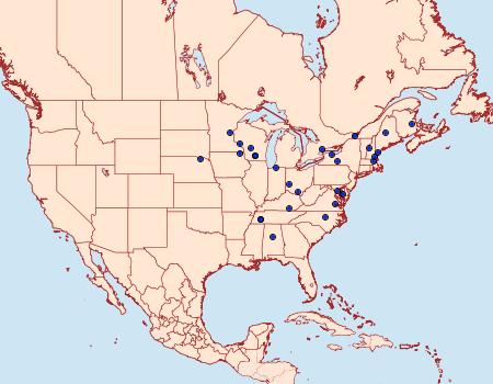Distribution Data for Corticivora clarki