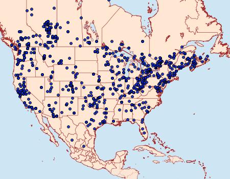 Distribution Data for Raphia frater